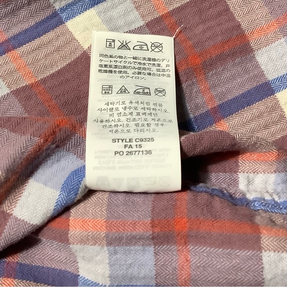 J.Crew Boy LS Shirt in Dawson Plaid. Size 0. Style C9325. - Picture 9 of 10